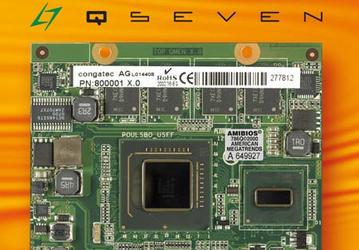 Модуль conga-QA стандарта Qseven — компьютер на процессоре Intel Atom размерами 70х70 мм